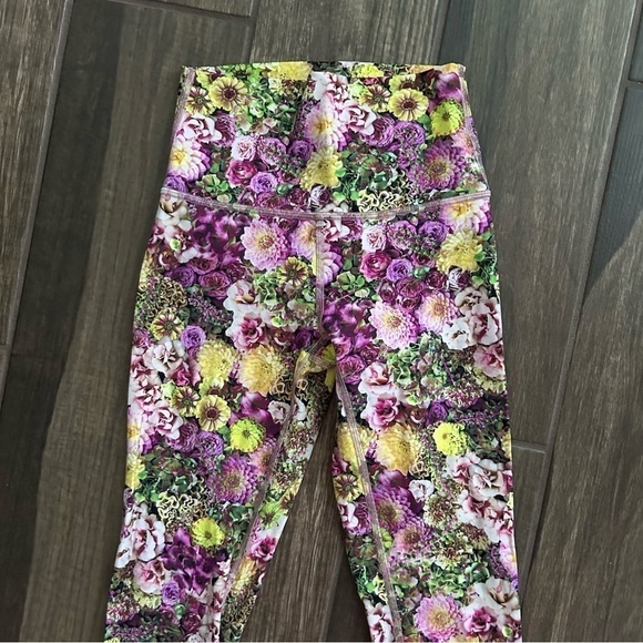 Lululemon Wunder Under High-Rise Tight Nulux Inflorescent Multi Floral Sz 2 - Picture 4 of 8